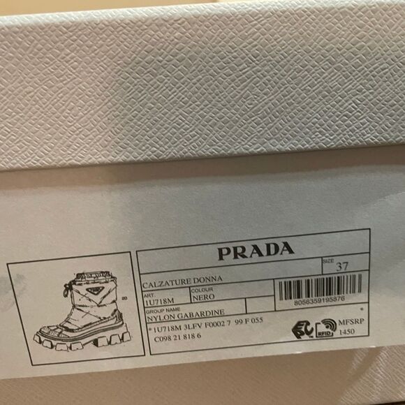 Monolith Nylon Prada Boots - Picture 4 of 7